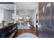 Inviting entryway flowing into a spacious living room with hardwood floors at 705 Branch Tree Way, Lawrenceville, GA 30043