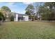 Vast backyard showcasing the home's rear exterior and spacious lawn, ideal for recreation and landscaping at 3568 Foxworth Ct, Buford, GA 30519