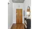 Apartment entryway featuring wood flooring and decorative accents at 620 Glen Iris Ne Dr # 410, Atlanta, GA 30308