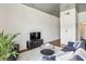 Stylish living room with modern decor, sleek furniture, and natural light at 620 Glen Iris Ne Dr # 410, Atlanta, GA 30308