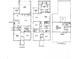 Detailed floor plan showcasing the layout of the house at 4030 Spencer Green, Cumming, GA 30040