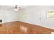 Bright living room features hardwood floors, white walls and trim and lots of natural light at 2037 Lenox Ne Rd, Atlanta, GA 30324
