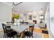 Open concept living and dining area with hardwood floors and lots of natural light at 3499 Henderson Reserve, Atlanta, GA 30341