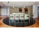 Modern bar area with pendant lighting, multiple TVs, and seating at 711 Cosmopolitan Ne Dr # 715, Atlanta, GA 30324