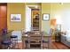 Dining Area with seating, table, wood floors and a view into a closet at 711 Cosmopolitan Ne Dr # 715, Atlanta, GA 30324