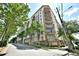 Beautiful condominium building with manicured landscaping and many balconies at 711 Cosmopolitan Ne Dr # 715, Atlanta, GA 30324