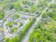 Residential neighborhood with lush green trees, well-maintained streets, and various home styles at 2238 Parkview Nw Ct, Atlanta, GA 30318