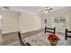 Spacious dining room featuring laminate flooring and a ceiling fan at 2700 Pine Tree Ne Rd # 1015, Atlanta, GA 30324