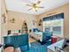 Charming bedroom with twin beds, nautical decorations, and a window offering natural light at 17 Brightwater Cv, Dallas, GA 30157