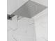 Modern stainless steel shower head at 6881 Homestead Rd, Rex, GA 30273