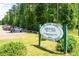 Entrance to Big Creek Park with prominent signage and recreational amenities nearby at 197 Holcomb Ferry Rd, Roswell, GA 30076