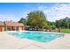 A community swimming pool is available for residents to enjoy on a sunny day at 197 Holcomb Ferry Rd, Roswell, GA 30076