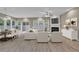 Inviting living room with fireplace, ceiling fan and multiple windows offering tons of natural light at 3401 Ravensworth Trce, Kennesaw, GA 30144