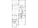 Open-concept floor plan with kitchen, living room, dining area, study, and primary suite at 76 English Barn Way, Hiram, GA 30141