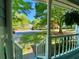 View from the porch of the street and the lush front yard at 1835 Penrose Ct, Powder Springs, GA 30127