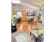 Bright dining area with a table, four chairs, and adjacent kitchen at 4025 Mcdowell Dr, Acworth, GA 30101