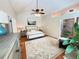 Serene main bedroom featuring vaulted ceilings and an en-suite bathroom at 4025 Mcdowell Dr, Acworth, GA 30101