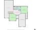Detailed floor plan of the second floor, featuring multiple bedrooms and a bonus room at 1213 Blue Springs Dr, Loganville, GA 30052