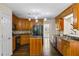 This kitchen features a large island, stainless steel appliances, and an open design at 1213 Blue Springs Dr, Loganville, GA 30052