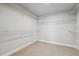 Walk-in closet with wire shelving ready for organization and storage at 787 Belrose Dr, Smyrna, GA 30080