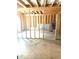 Unfinished basement space framed and ready to be customized, offering potential for extra living space at 4346 Traipse Path, Ellenwood, GA 30294