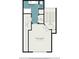 Third floor plan featuring a main bedroom, main bath, and walk in closets at 6023 Brookside Oak Cir, Norcross, GA 30093
