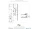 Floor plan showcasing 3 bedrooms, 3 bathrooms, study, side screened porch, and 2-car garage at 44 English Barn Way, Hiram, GA 30141