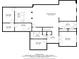 Basement floor plan featuring flex rooms, a recreation room, and a utility area at 605 Tatum Ct, Alpharetta, GA 30022