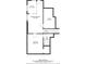 This basement floor plan shows one bedroom, one bath, an office, a recreation room and a room at 3025 Greenfield Dr, Marietta, GA 30068