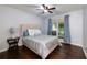 Comfortable bedroom with a large window providing natural light and a cozy feel at 489 Warrenton Dr, Douglasville, GA 30134