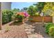 Beautifully landscaped yard with stone steps and lush greenery, enhancing the property's appeal at 1038 Huntcliff, Atlanta, GA 30350