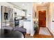 Cozy kitchen featuring stainless steel appliances and white cabinets at 1295 Lindenwood Ne Ln, Brookhaven, GA 30319