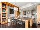 Light and airy dining room with wooden floors, modern furnishings and storage at 145 15Th Ne St # 435, Atlanta, GA 30309