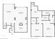 Detailed floor plan showcasing the layout of the home with living room, kitchen, bedrooms, and bathrooms at 145 15Th Ne St # 435, Atlanta, GA 30309