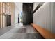 Hallway featuring elegant architectural design with an elevator and stylish wall decor at 145 15Th Ne St # 435, Atlanta, GA 30309