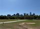 The downtown Atlanta skyline can be seen from Piedmont Park at 145 15Th Ne St # 435, Atlanta, GA 30309