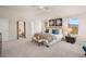 Bright main bedroom with stylish decor, comfortable furnishings, and generous natural light, offering a relaxing retreat at 2706 Sw Riverpine Lot 176 Sw Trl, Atlanta, GA 30331