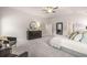 Spacious main bedroom with a ceiling fan, neutral decor, and a walk-in closet for all your storage needs at 2706 Sw Riverpine Lot 176 Sw Trl, Atlanta, GA 30331