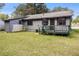 Backyard featuring a deck and good sized grassy area at 285 Independence Dr, Jonesboro, GA 30238