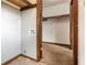 Walk-in closet with open shelving at 285 Independence Dr, Jonesboro, GA 30238