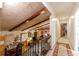 Upstairs hallway with views to the fireplace in the living area at 2985 Duke Of Gloucester, Atlanta, GA 30344