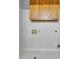 Laundry room with overhead cabinets and utility hookups at 701 Belgrave Ln, Tucker, GA 30084