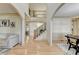 Open foyer showcasing hardwood floors, staircase, and elegant architectural details throughout at 1806 Royal Troon Ct, Duluth, GA 30097