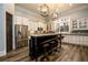 Spacious kitchen features stainless steel appliances, center island, and lots of cabinets at 1762 Patrick Rd, Dacula, GA 30019