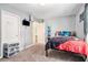 Relaxing bedroom with neutral carpet and room for decor at 1850 Brooks Pointe Ct, Lawrenceville, GA 30045