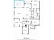 Floor plan highlighting the layout of the home with multiple bedrooms and bathrooms at 201 Aster Ct, Canton, GA 30114