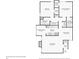 Detailed floor plan showcasing the layout of the home at 2201 Huntingdon Chase St, Atlanta, GA 30350