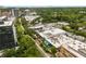 This aerial shot showcases the community's green spaces and convenient access to nearby commercial and residential buildings at 830 Belgrade Ne Ave, Atlanta, GA 30306
