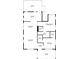 Floor plan depicting the layout of the rooms and the outdoor area at 830 Belgrade Ne Ave, Atlanta, GA 30306