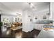 Bright, open-concept kitchen with stainless steel appliances and seamless flow into the dining and living areas at 830 Belgrade Ne Ave, Atlanta, GA 30306